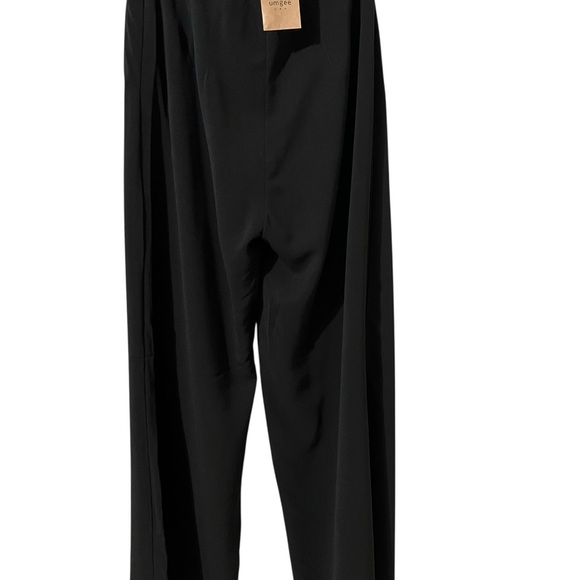 Umgee Black Wide-Leg Women's Pants Size Medium New With Tag - Picture 3 of 4